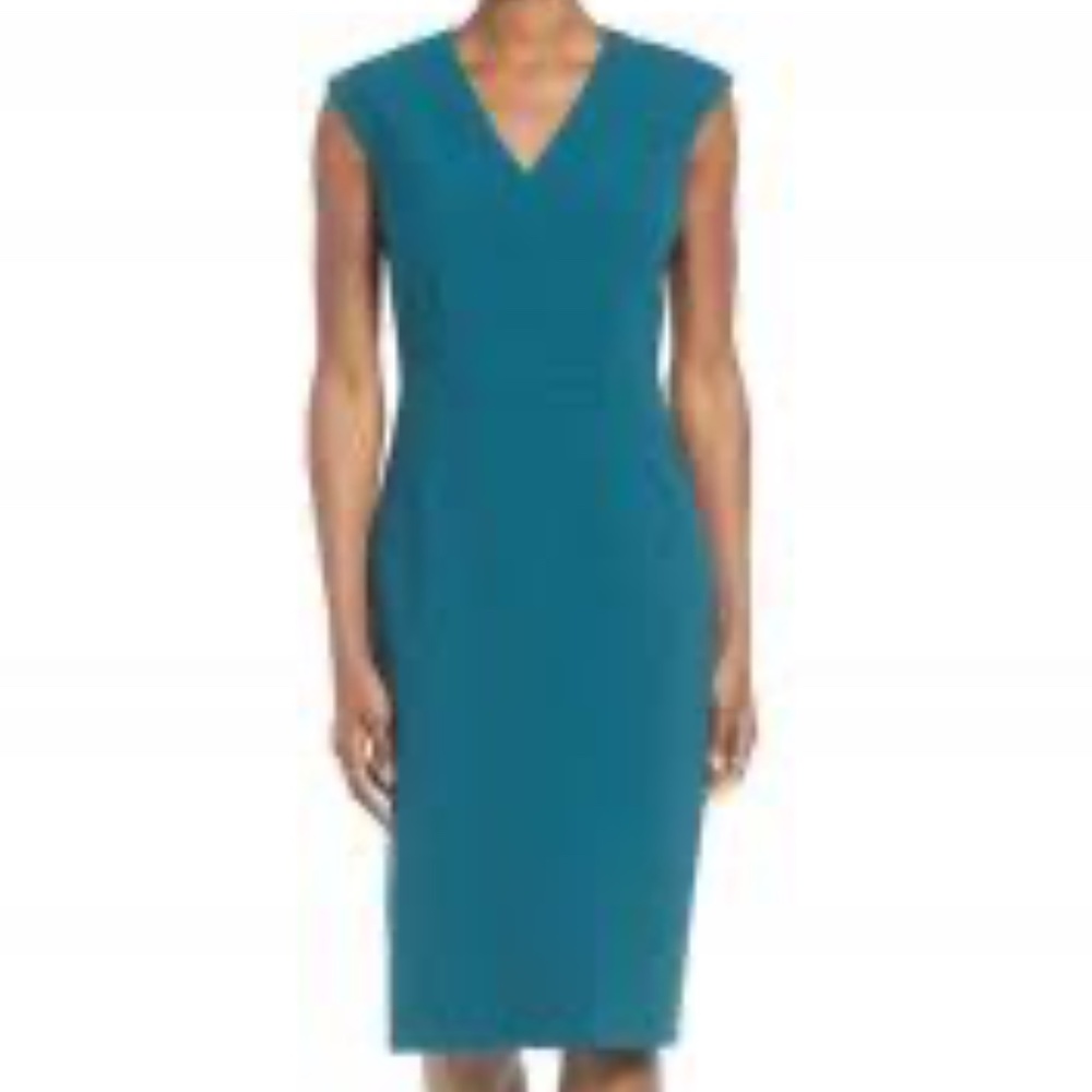 Hugo Boss Green Dalana Sheeth dress size 6